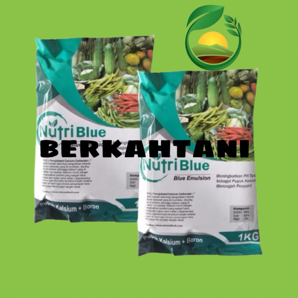 Pupuk Nutri Blue Calsium + Boron Zink Power Blue Untuk Segala Jenis Tanaman manohara+boron