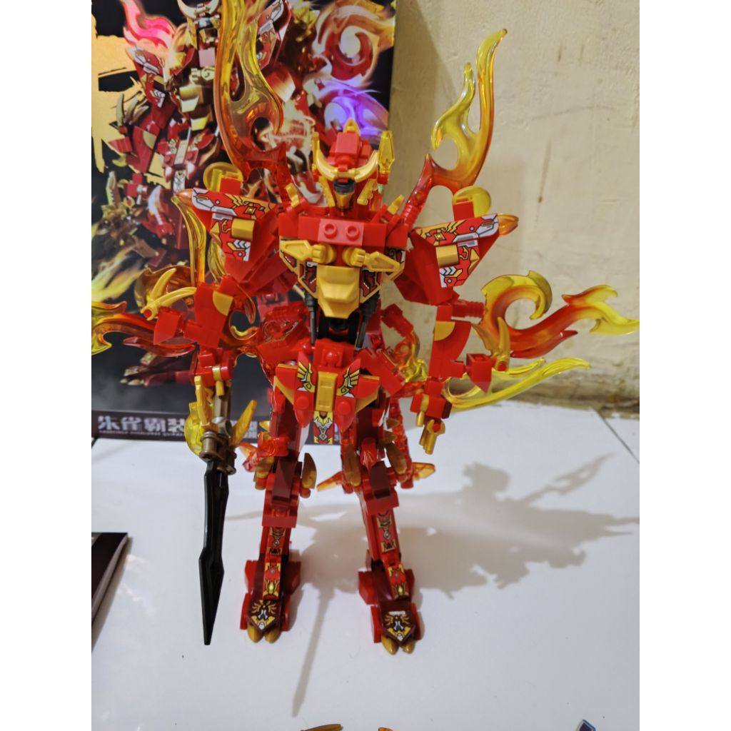 lego brick sembo red Phoenix