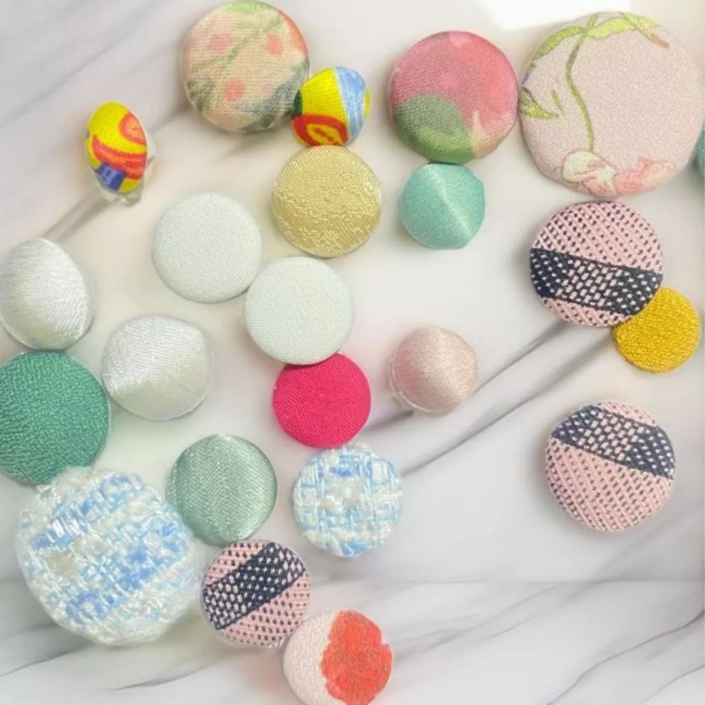 KANCING BUNGKUS KALENG / BAHAN KANCING BUNGKUS - BENTUK LANCIP / KANCING BAHAN BESI  MERK SURYA MAS 