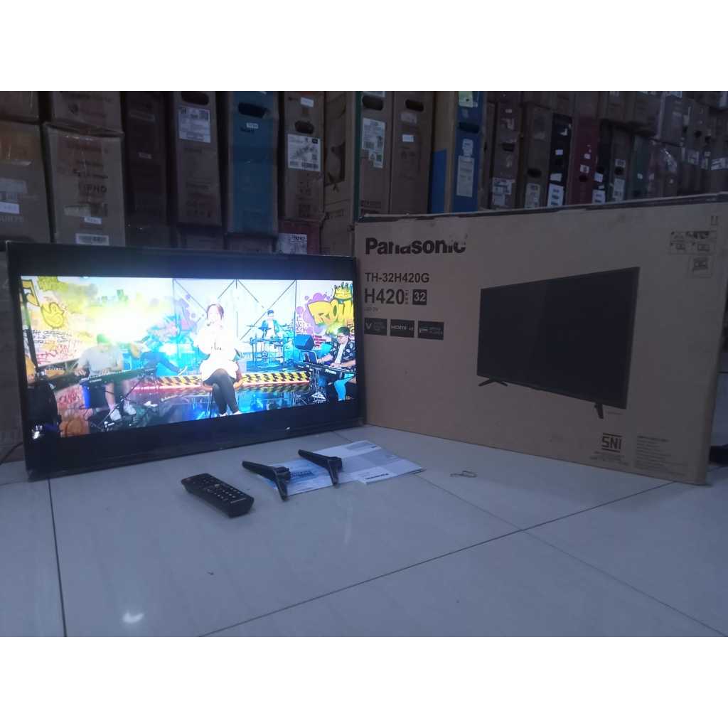 TV LED PANASONIC DIGITAL 32 INC SIAP PAKAI TANPA STB KONDISI BEKAS MASIH SEGEL (7032R)