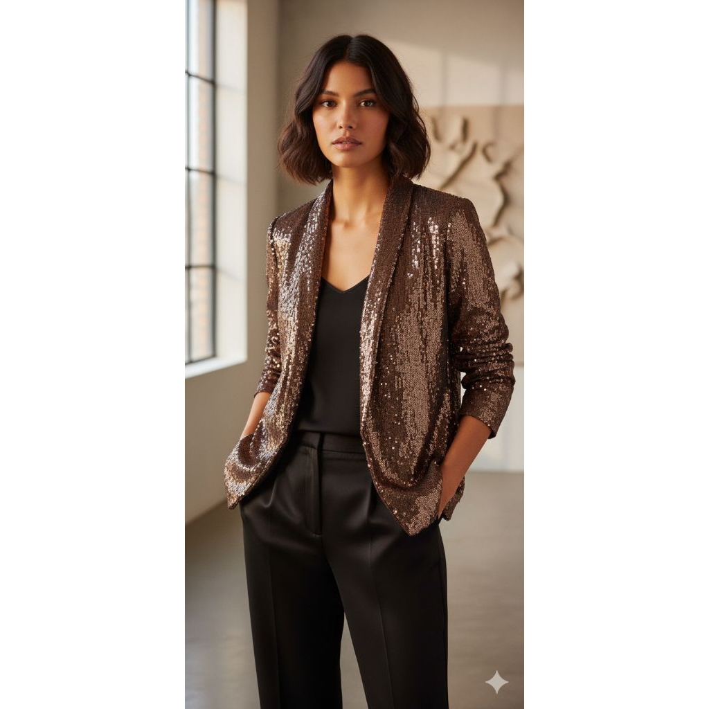 NEW ZR BLAZER SEQUIN