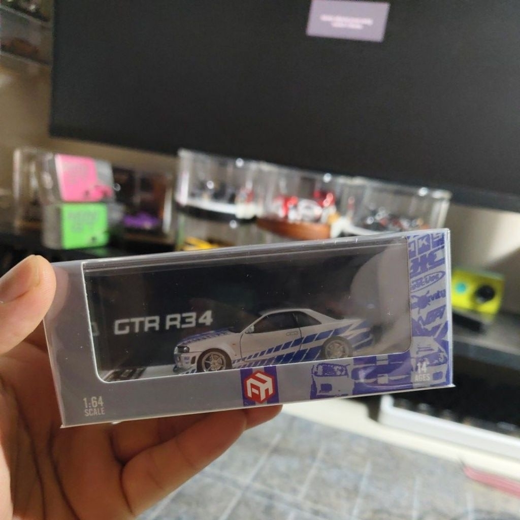 FOCAL HORIZON NISSAN SKYLIME R34 C-WEST BRIAN FAST AND FURIOUS