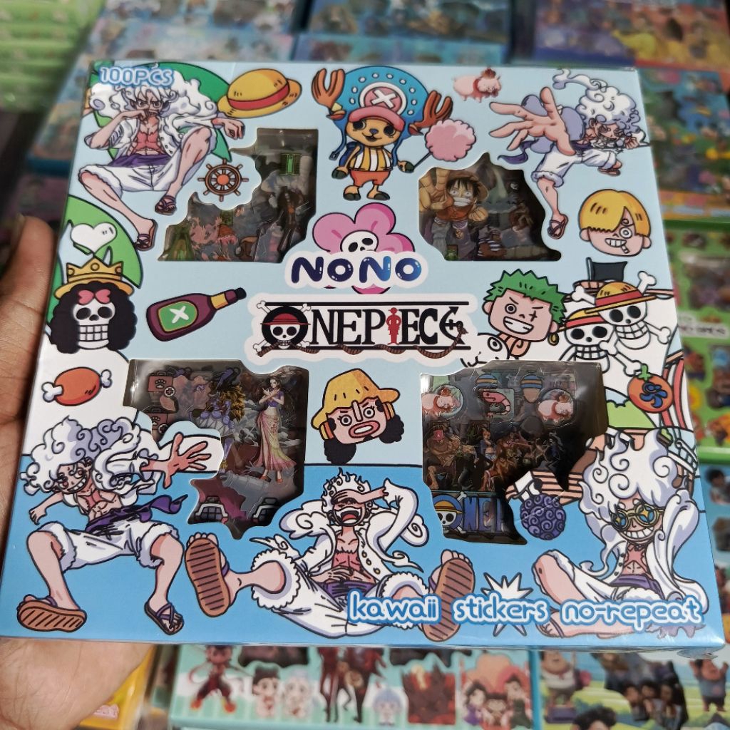 Stiker Aesthetic Waterproof - Anti Air, Mudah Ditempel, Tema Lucu