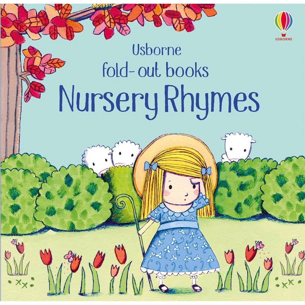 Preloved Usborne Fold-out book “Nursery Rhyme”