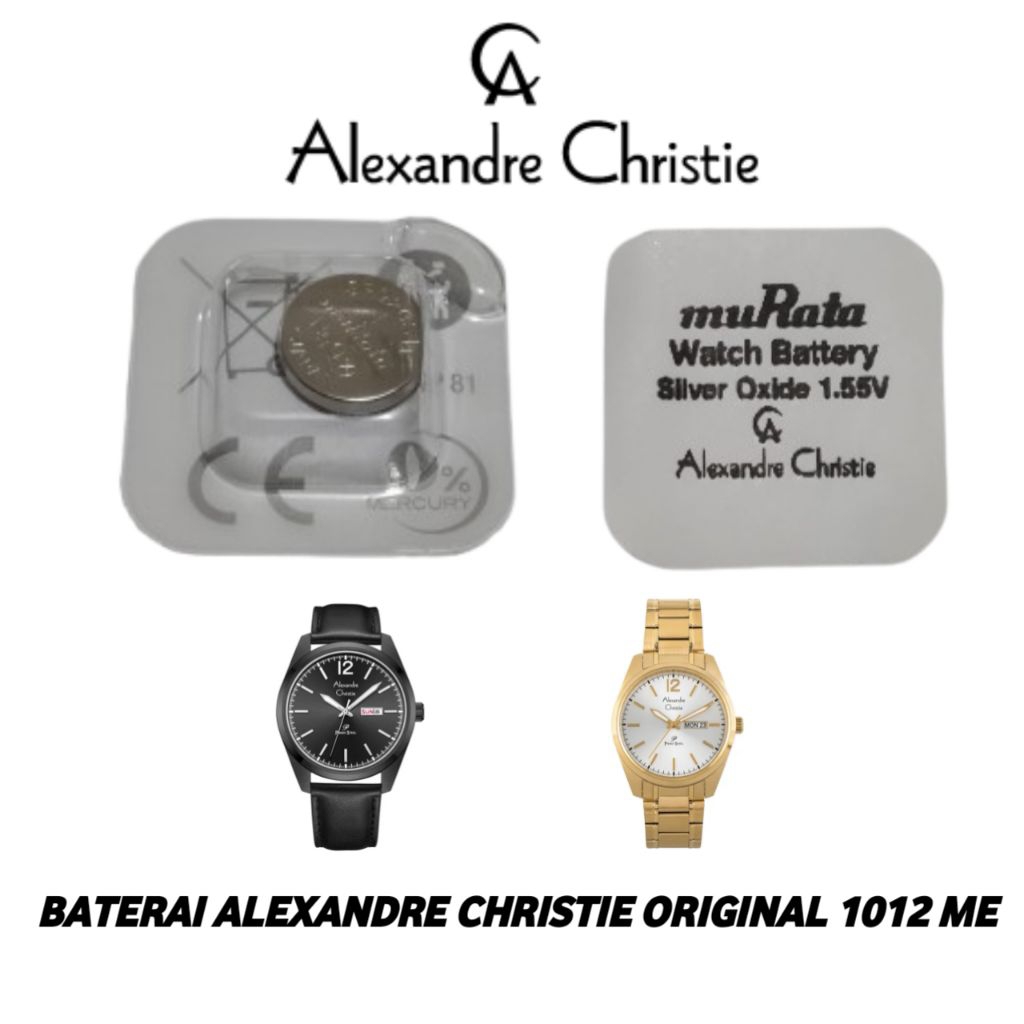 Baterai Alexandre Christie original 1012 ME