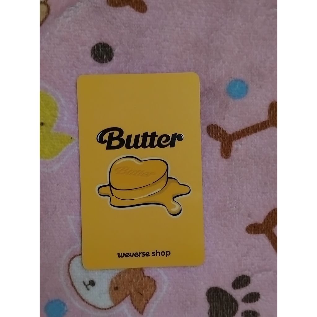 Suga Photocard Butter OFFICIAL