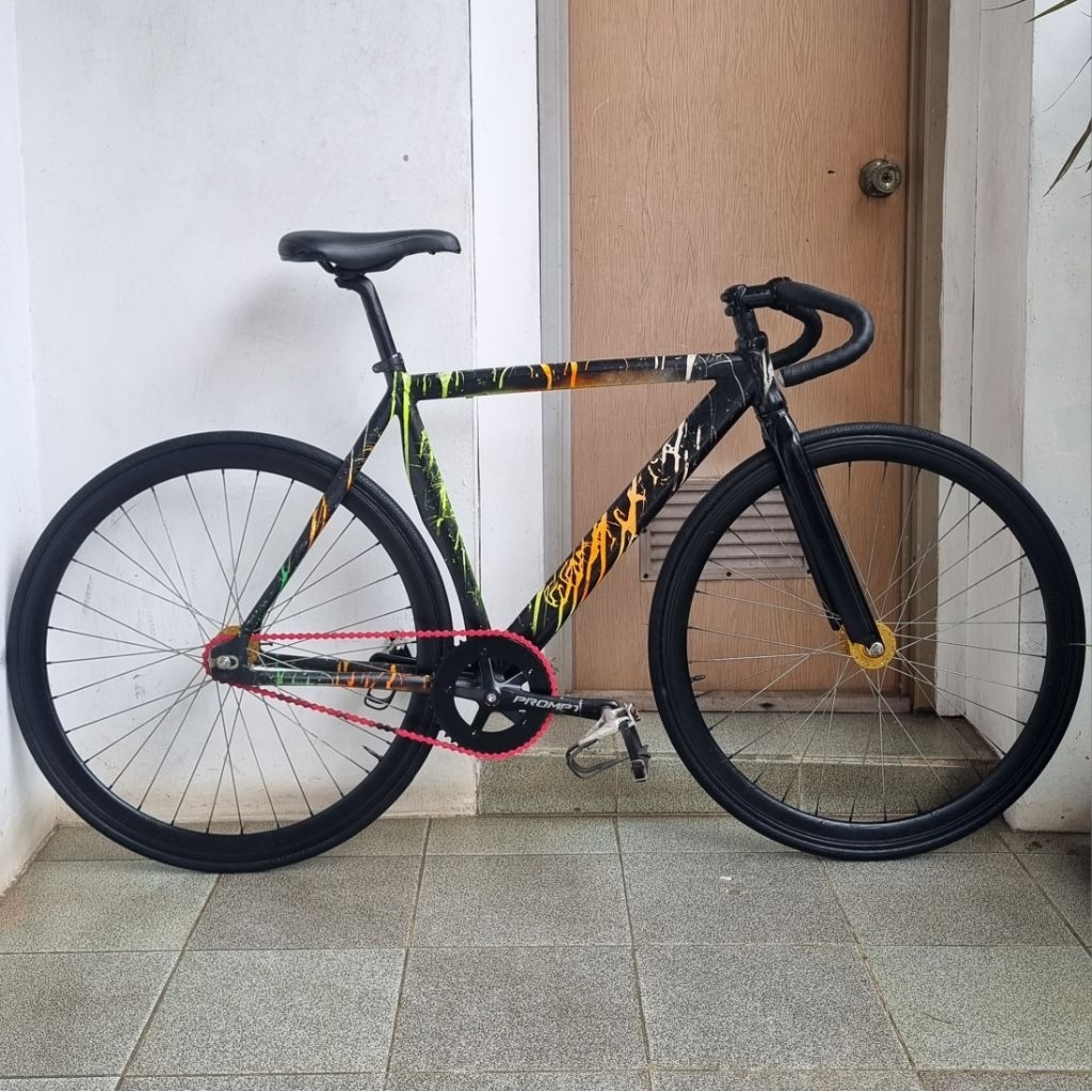 fullbike fixie soloist 77 alloy. doltrap. size 52