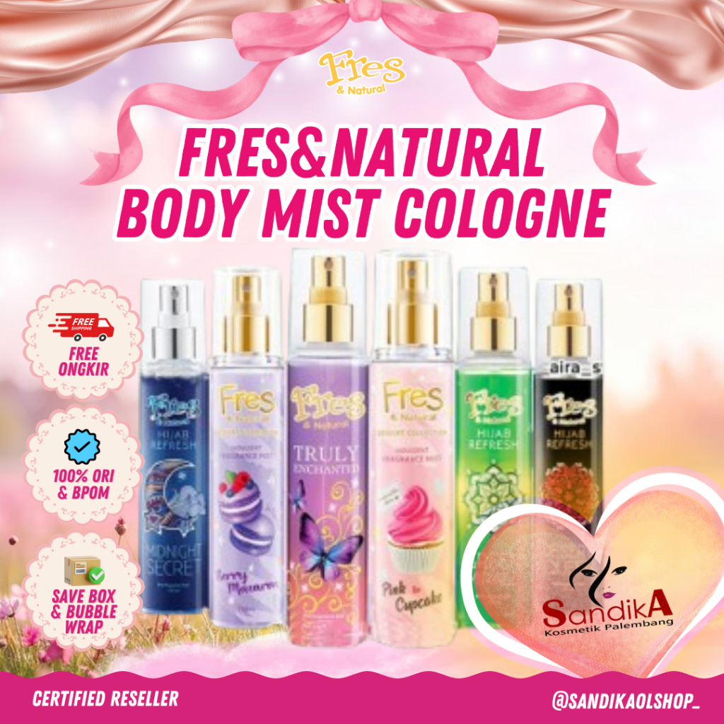 FRES & NATURAL / FRESH N NATURAL BODY MIST / FRESH N NATURAL HIJAB 100ML
