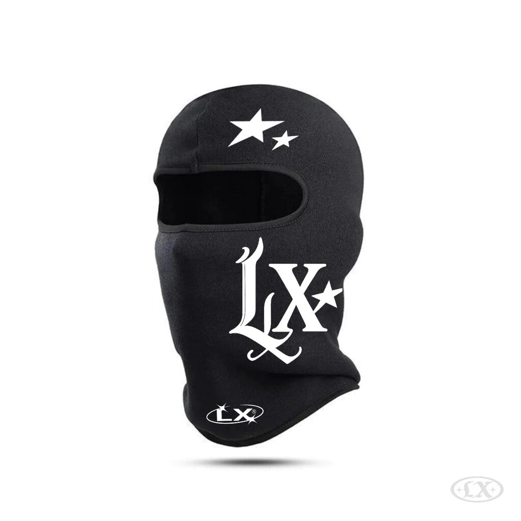 Masker ninja balaclava hitam masker ninja hitam LX