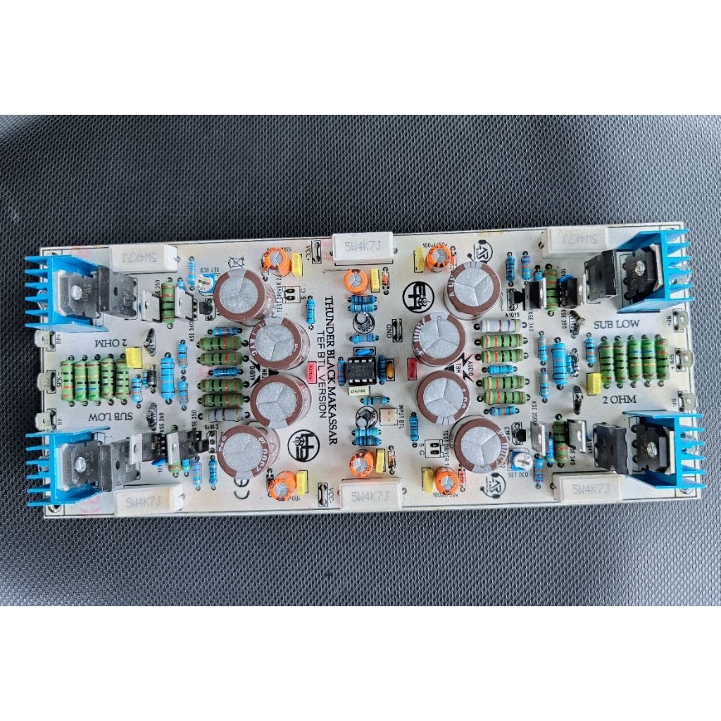 Upgrade Kit Driver Tbm 2 ohm BTL SubLow Lowsub Horeg Glerr sudah TEF