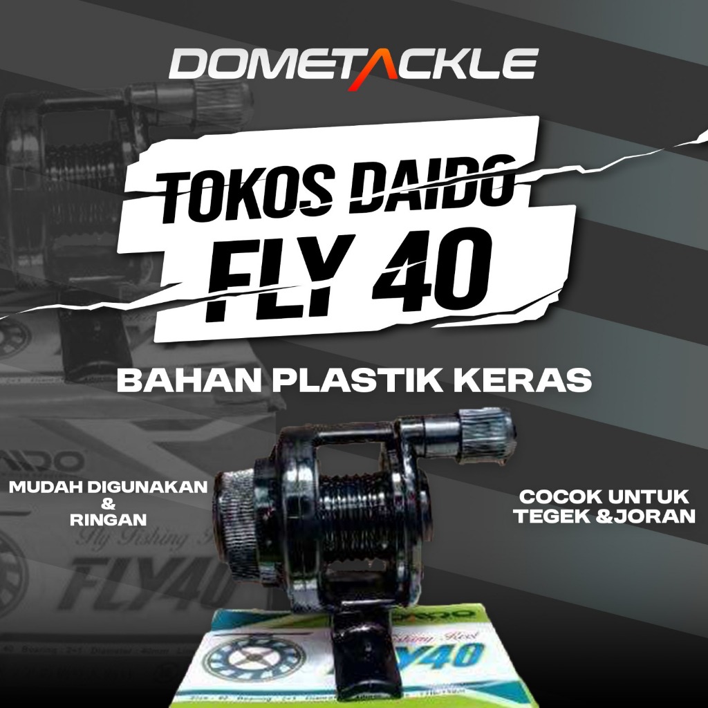 Reel Tokos 405 504 Hitam Pancing Tegek Copper Mandrel 48 gr Reel Pancing Mini Reel Tegek | Tokos Dai