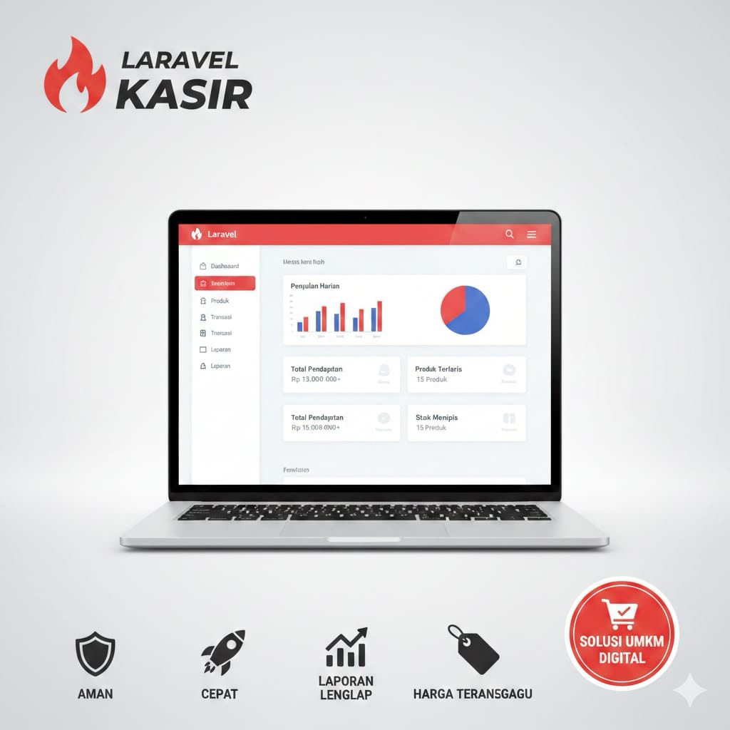 Source Code Aplikasi Kasir Toko- Lengkap Fitur Admin & Gudang | Stok & Laporan Otomatis