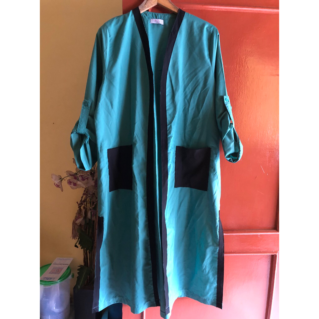 cardigan abaya