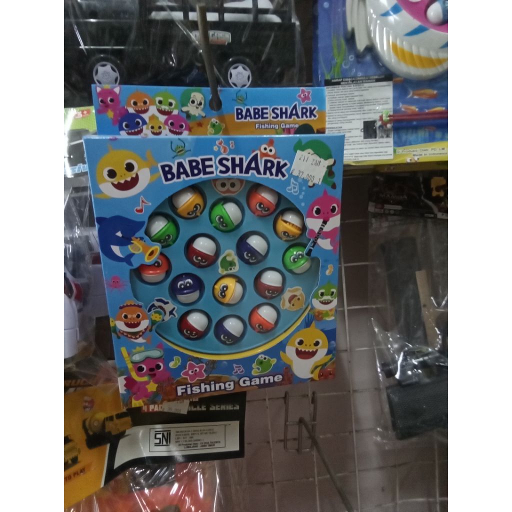 mainan pancingan ikan elektrik tipe Fishing Game