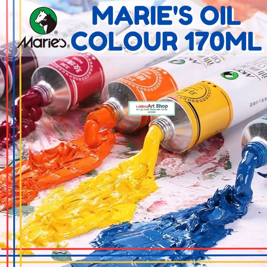 Cat Minyak Maries 170ml | Maries Oil Colour