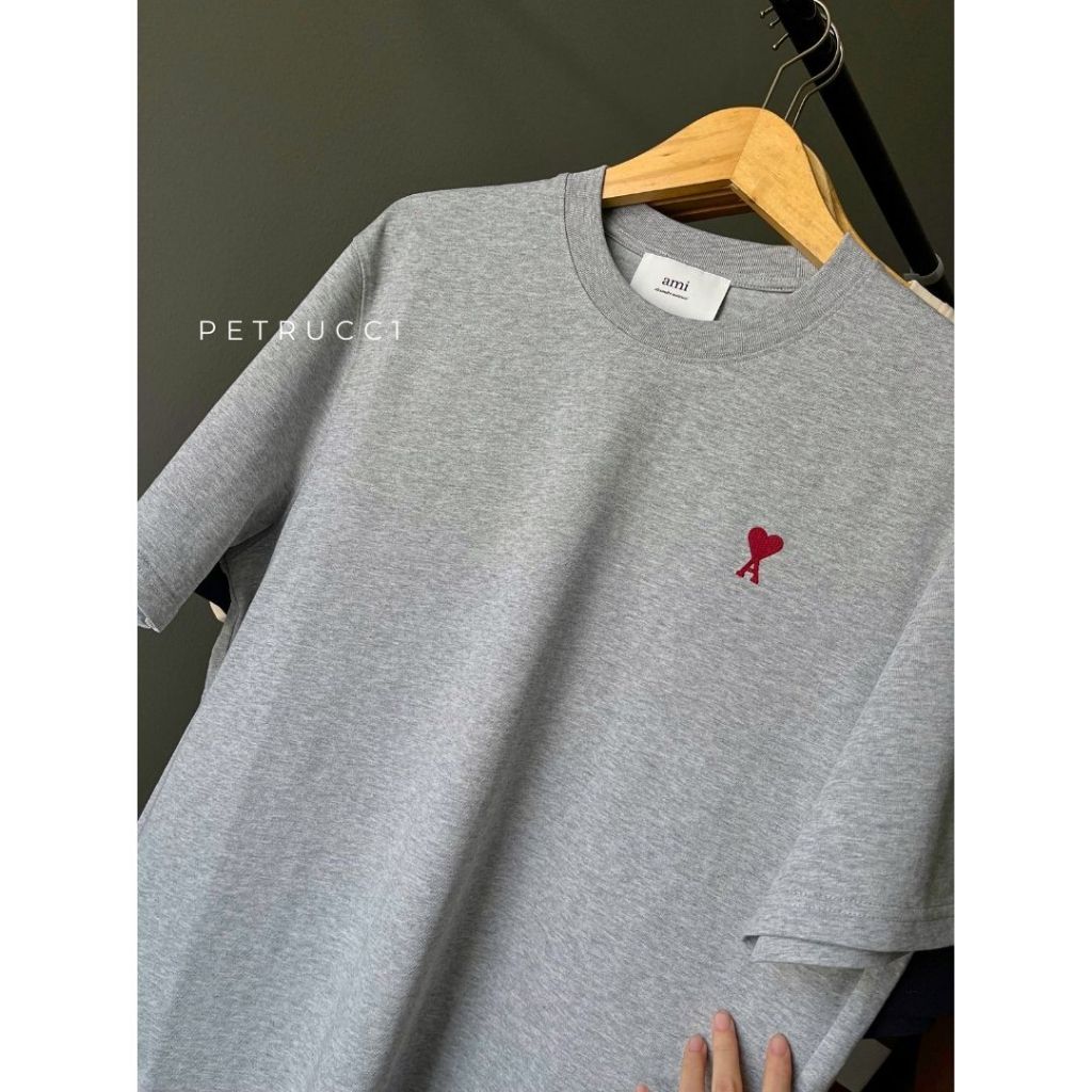 AMI PARIS tee T Shirt Man Woman kaos wanita pria