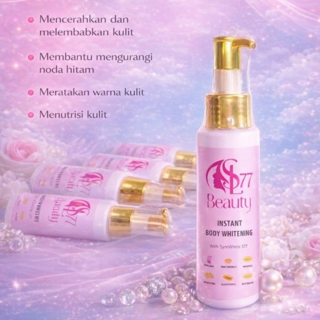 SL Beauty instant Body whitening with symwhite 377