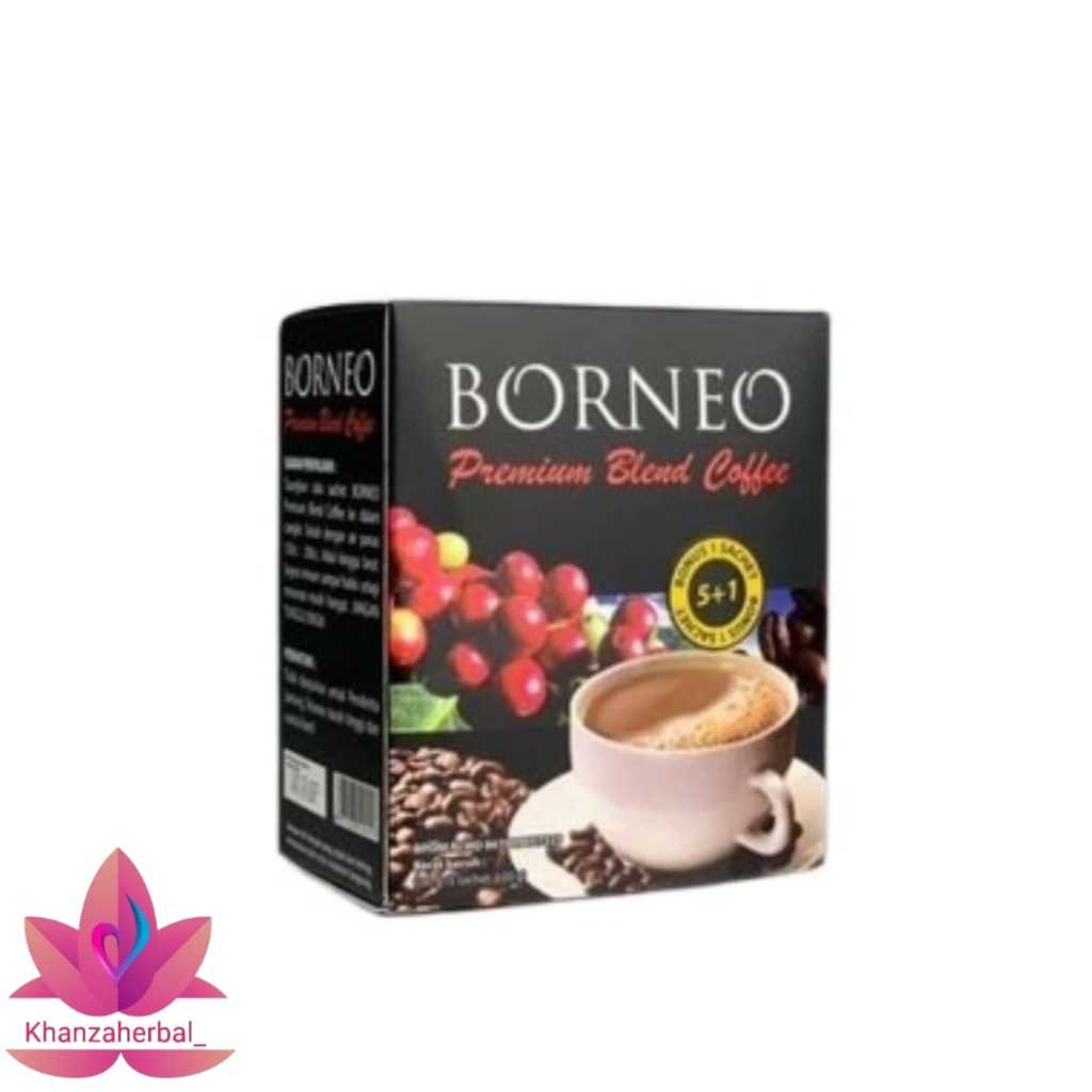Kopi Borneo Per Box Isi 5 Sachet | Kopi Herbal Alami | Kopi Borneo Original
