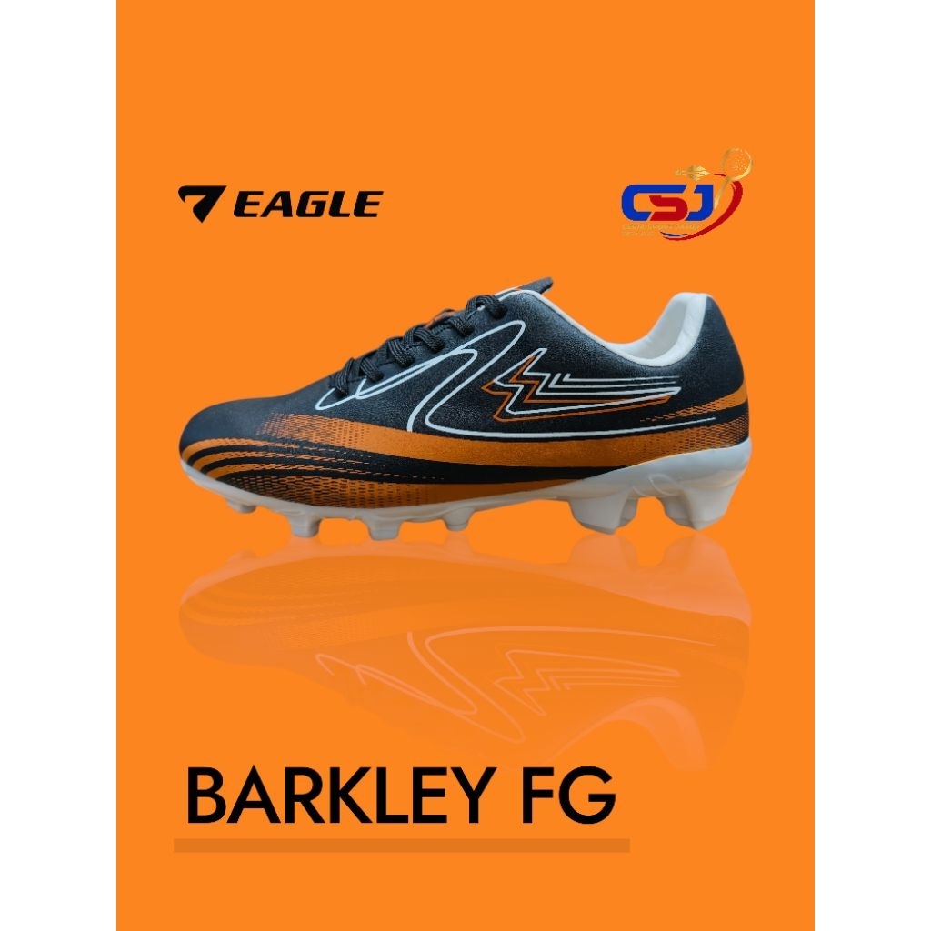 Sepatu Bola EAGLE BARKLEY FG | Hitam/Orange