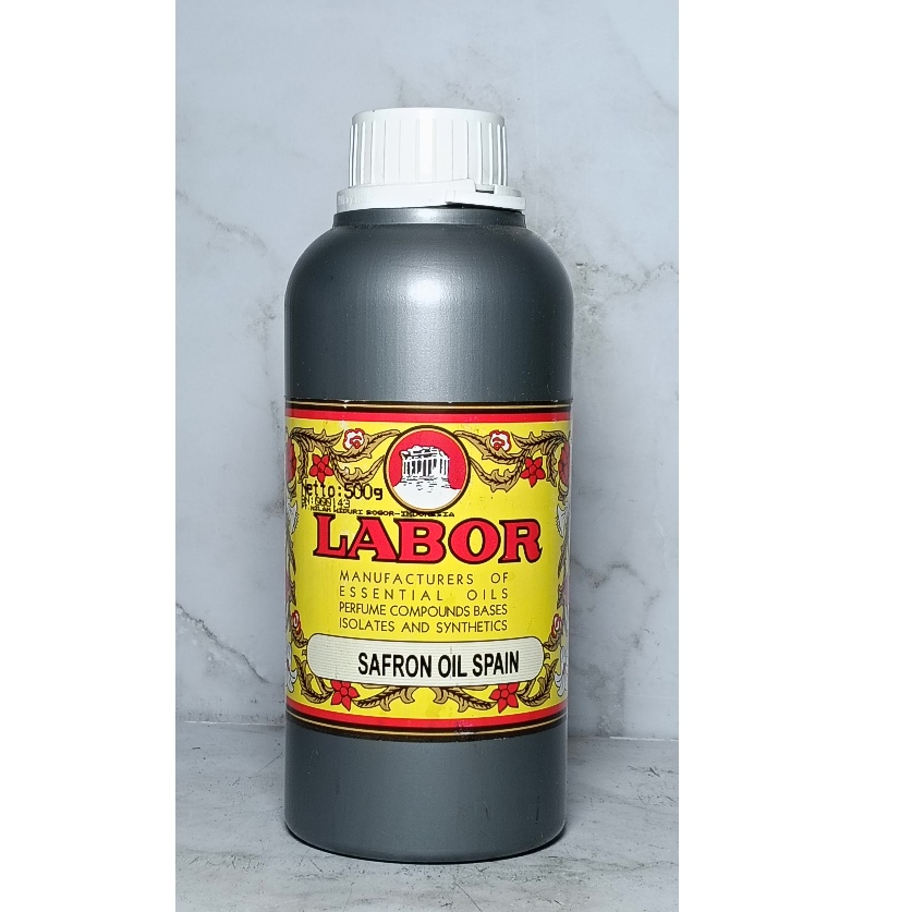 ( 500GRAM SEGEL ) SAFRON OIL SPAIN ~ Zafaron Putih ~ BY LABOR KEMASAN SEGEL PABRIK 500 GRAM (ORIGINA