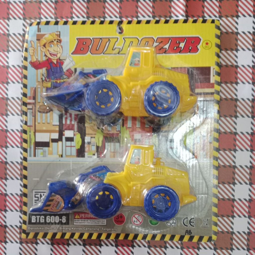 MAINAN ANAK MOBIL BULDOZER
