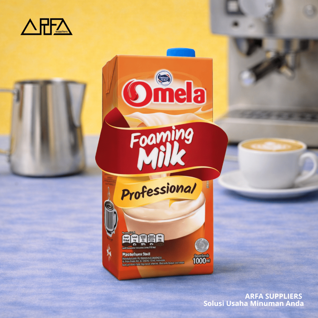 Omela Foaming Milk 1 liter - Fresh Milk