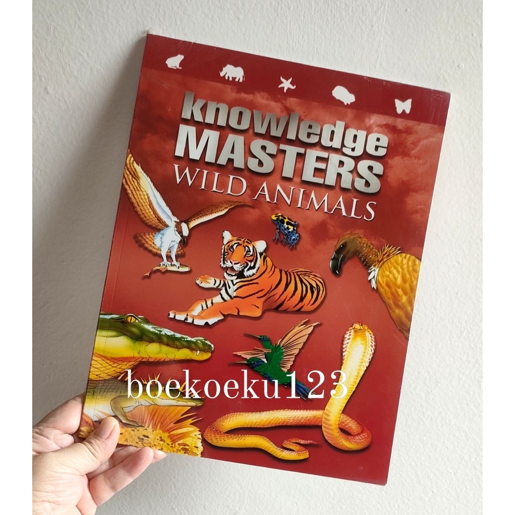 BUKU ANAK KNOWLEDGE MASTERS WILD ANIMALS