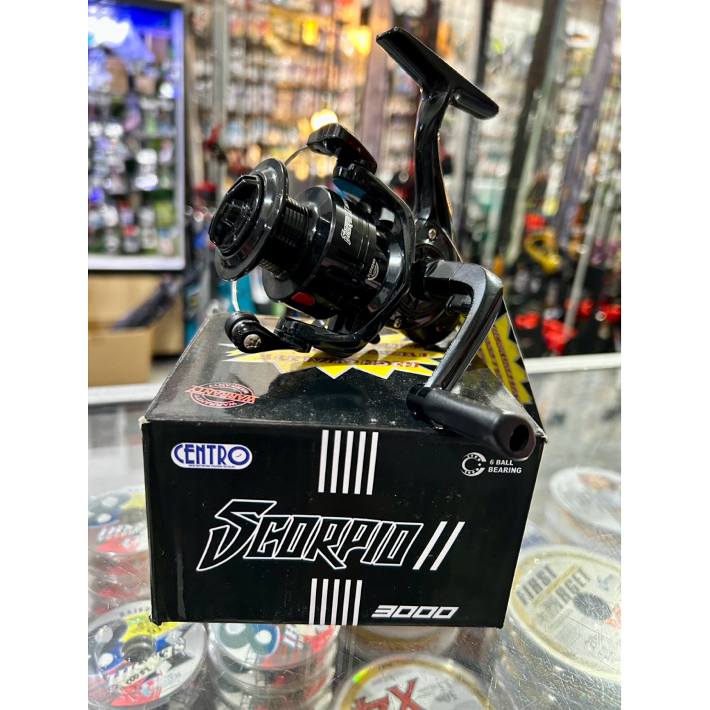 reel pancing scorpio II 3000 metal spool