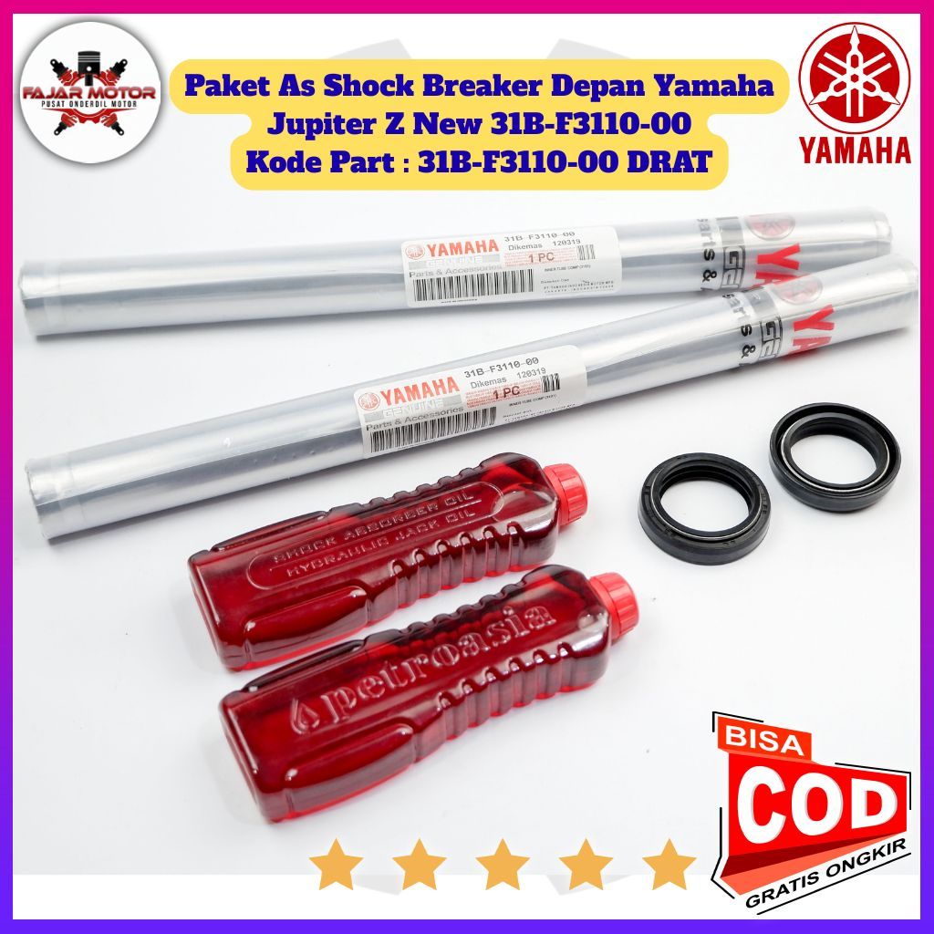 Paket As Sok Depan Yamaha Jupiter Z New / Jupiter Z1 Original - As ShockBreaker Jupiter Z New