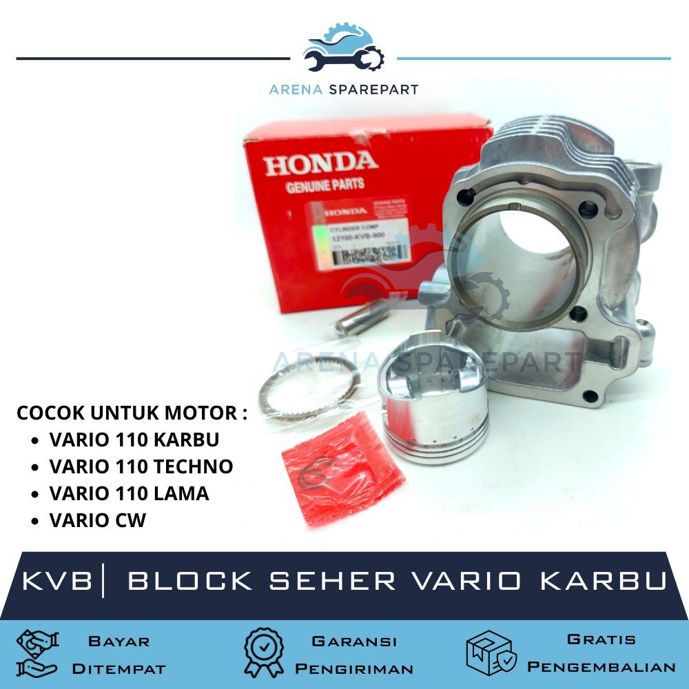 HONDA BLOCK SEHER VARIO 110 KARBU KVB  / VARIO 110 KARBU / VARIO 110 TECHNO / VARIO 110 LAMA / VARIO