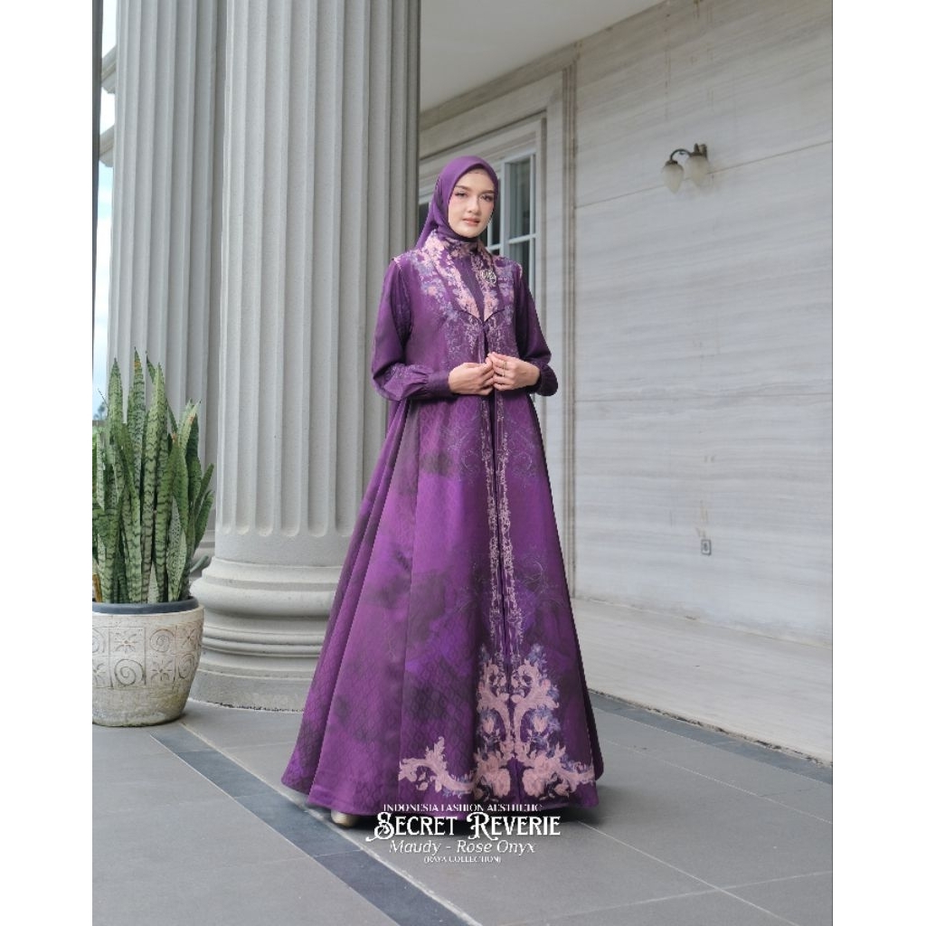 [MADENIA SYARI MASYA] Gamis Syari Premium "MAUDY SERIES" By Madenia Syar'i / Masya