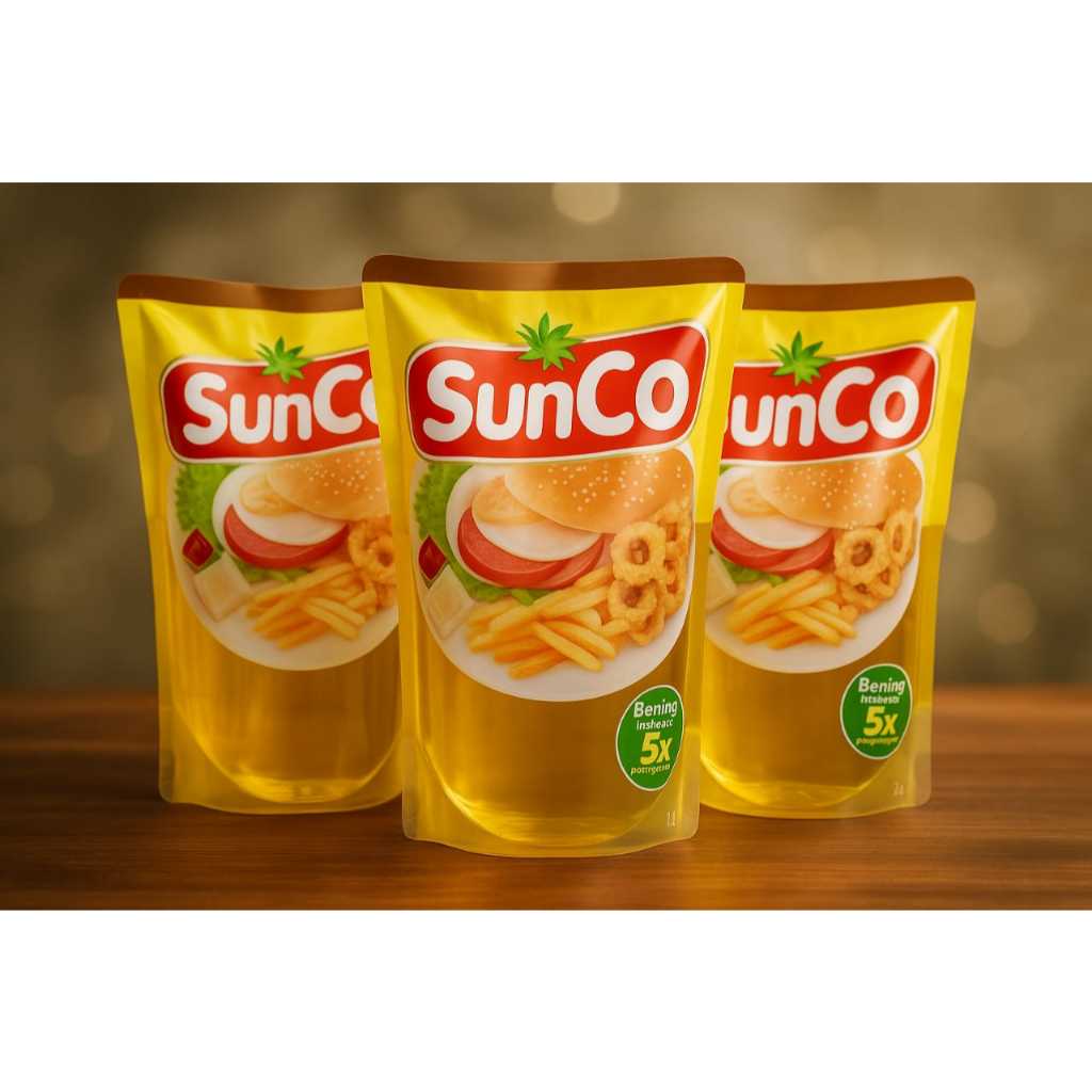 minyak goreng Sunco 2 Liter 5 PCS MINYAK exp 2028 ( LANGSUNG KIRIM HARI INI )
