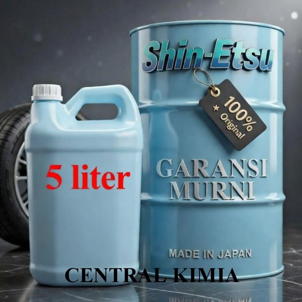 Silikon Oil Murni 1000cps Import 5liter  Minyak Silicon Pelumas Treadmill Biang Silikon Emulsi Semir