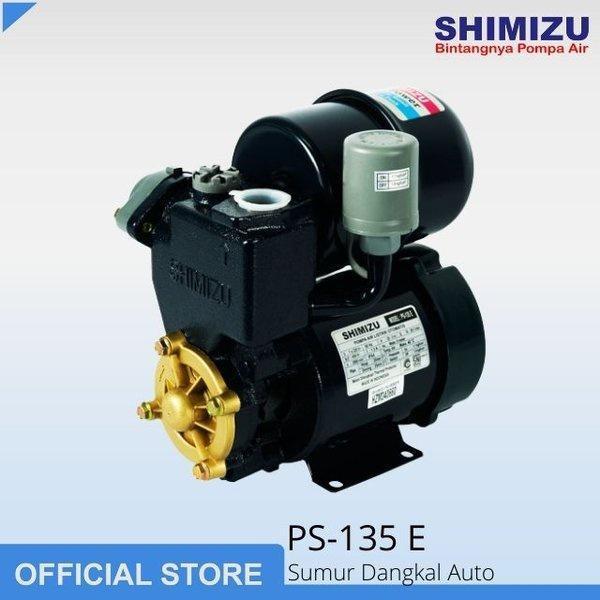 Pompa Air Otomatis Shimizu PS 135 E Daya Hisap 9m