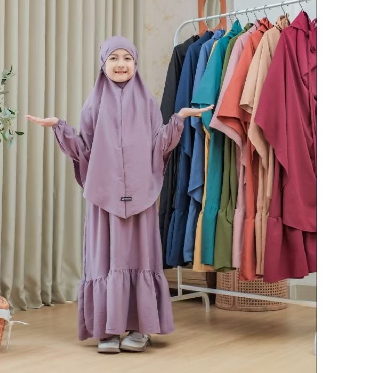 Zahra Kids - Azzura Gamis Anak Perempuan