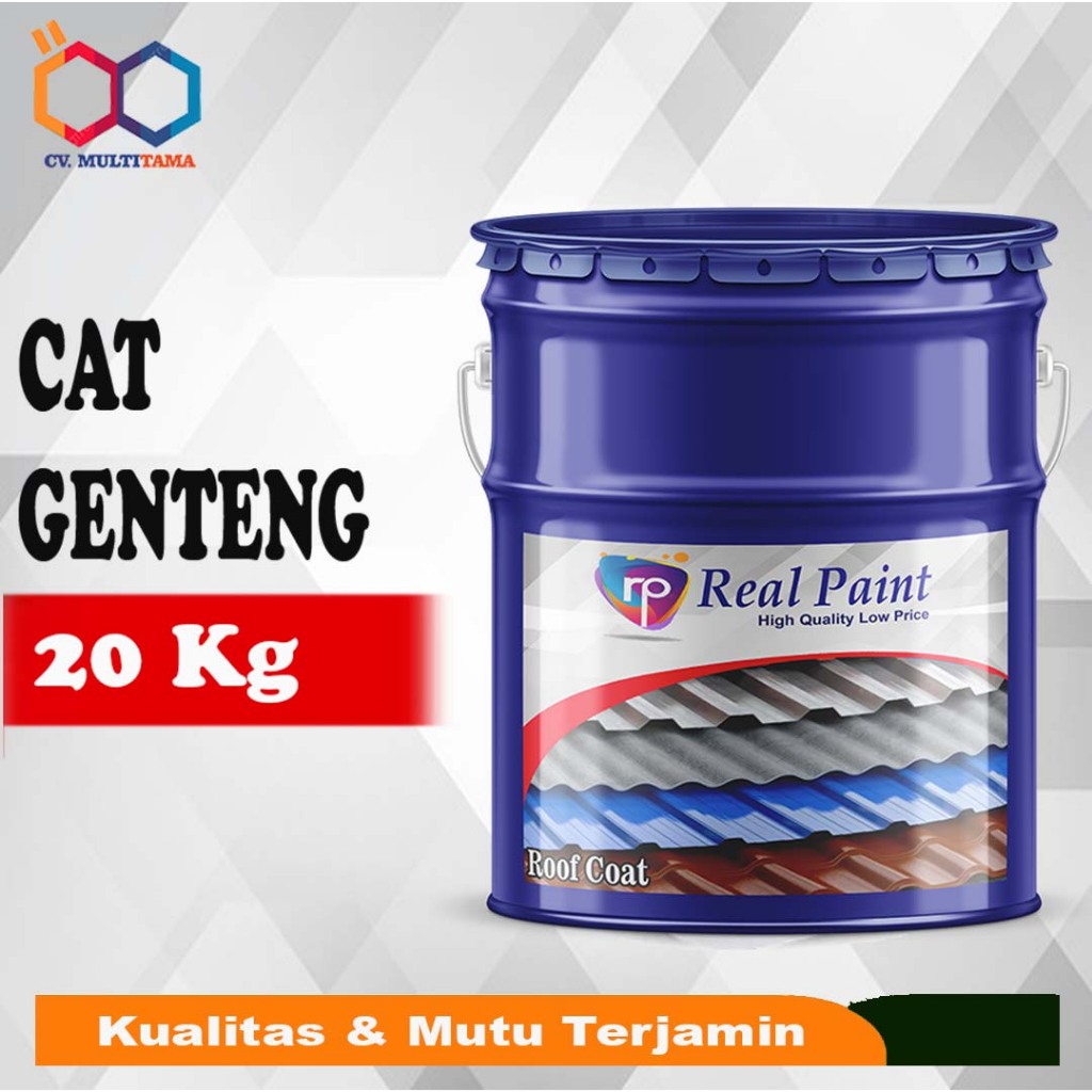 Cat Genteng SolventBase Coating Genteng Spandek Seng 20Kg