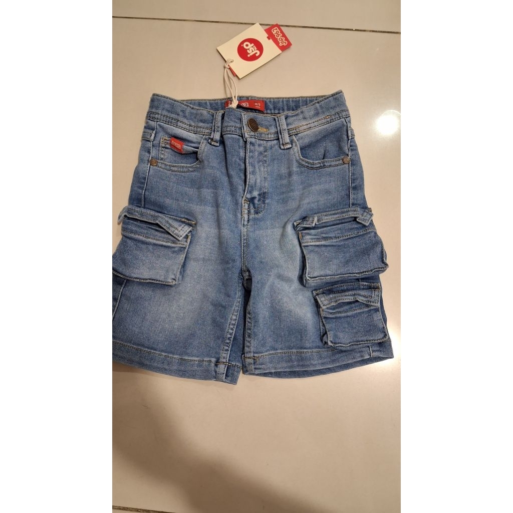 Celana pendek denim anak Jsp