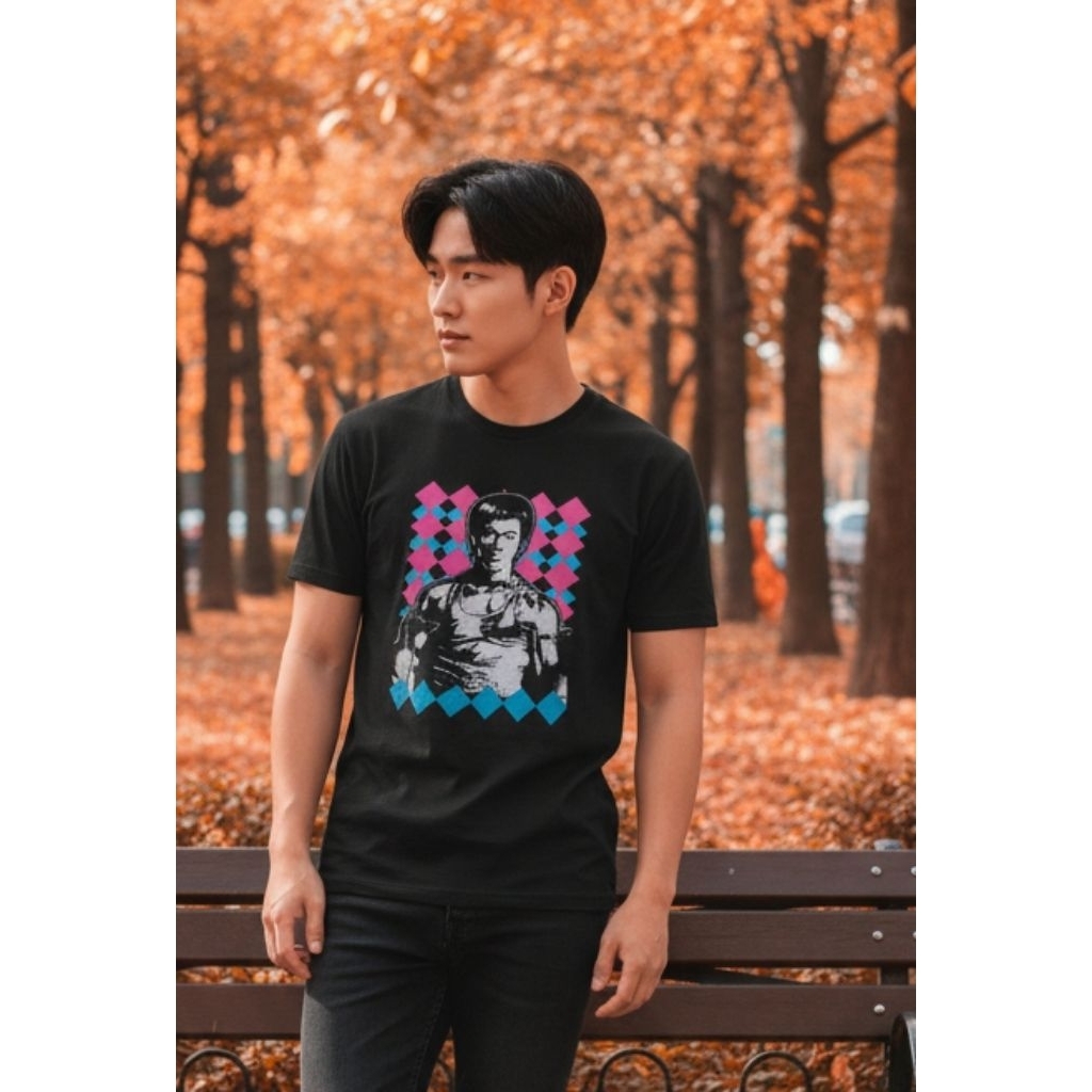 BRUCE LEE LEGEND T SHIRT VINTAGE RARE ITEM!!