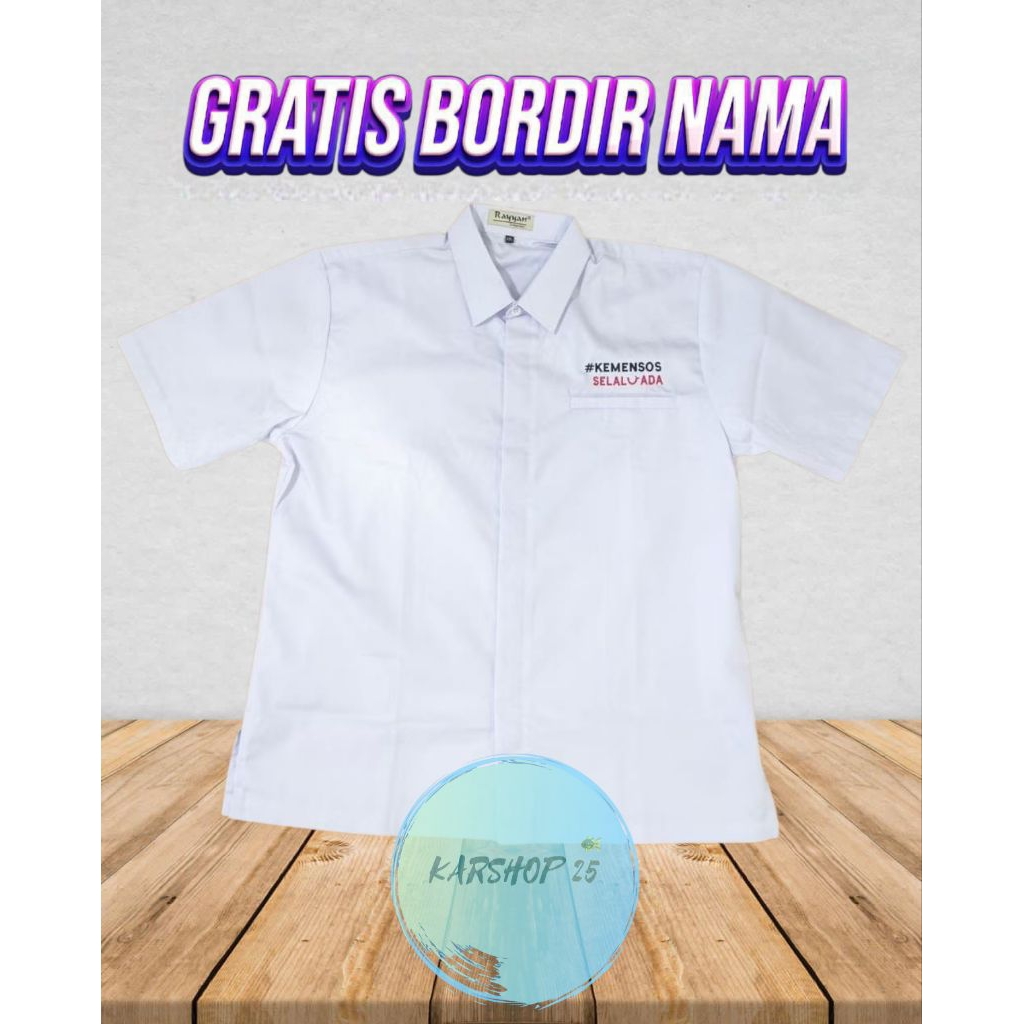 KEMEJA KEMENSOS SELALU ADA SERAGAM KEMENSOS SELALU ADA KEMEJA KERJA KEMENSOS KEMEJA PKH