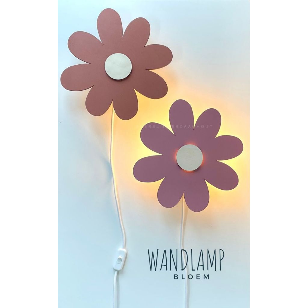 Lampu tidur bunga, Lampu tidur kelopak bunga