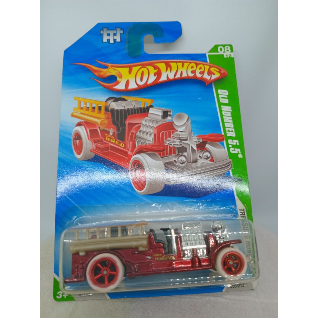 Hotwheels Treasure Hunt Old Number 5,5 Include Protector