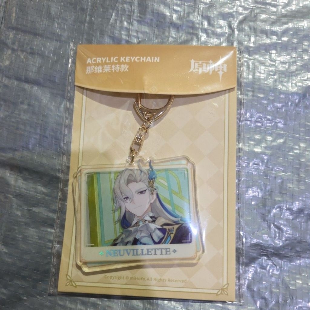 Neuvillette Acrylic Keychain Genshin Impact