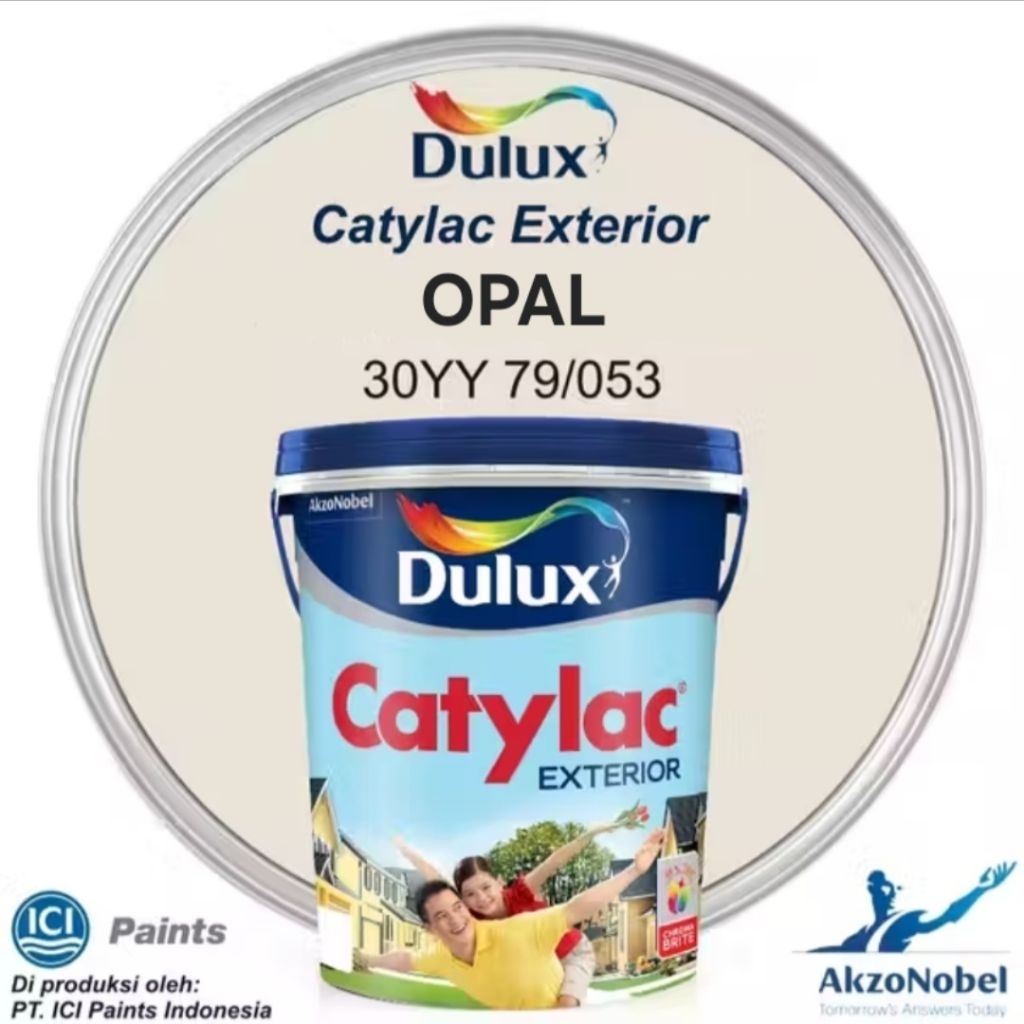 Cat Tembok Dulux Catylac Exterior 25kg Mixing (semua warna ada) / cat dinding luar eksterior