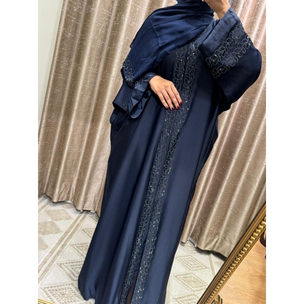 ABAYA DUBAI / ABAYA KAFTAN SAHIRA NAVY