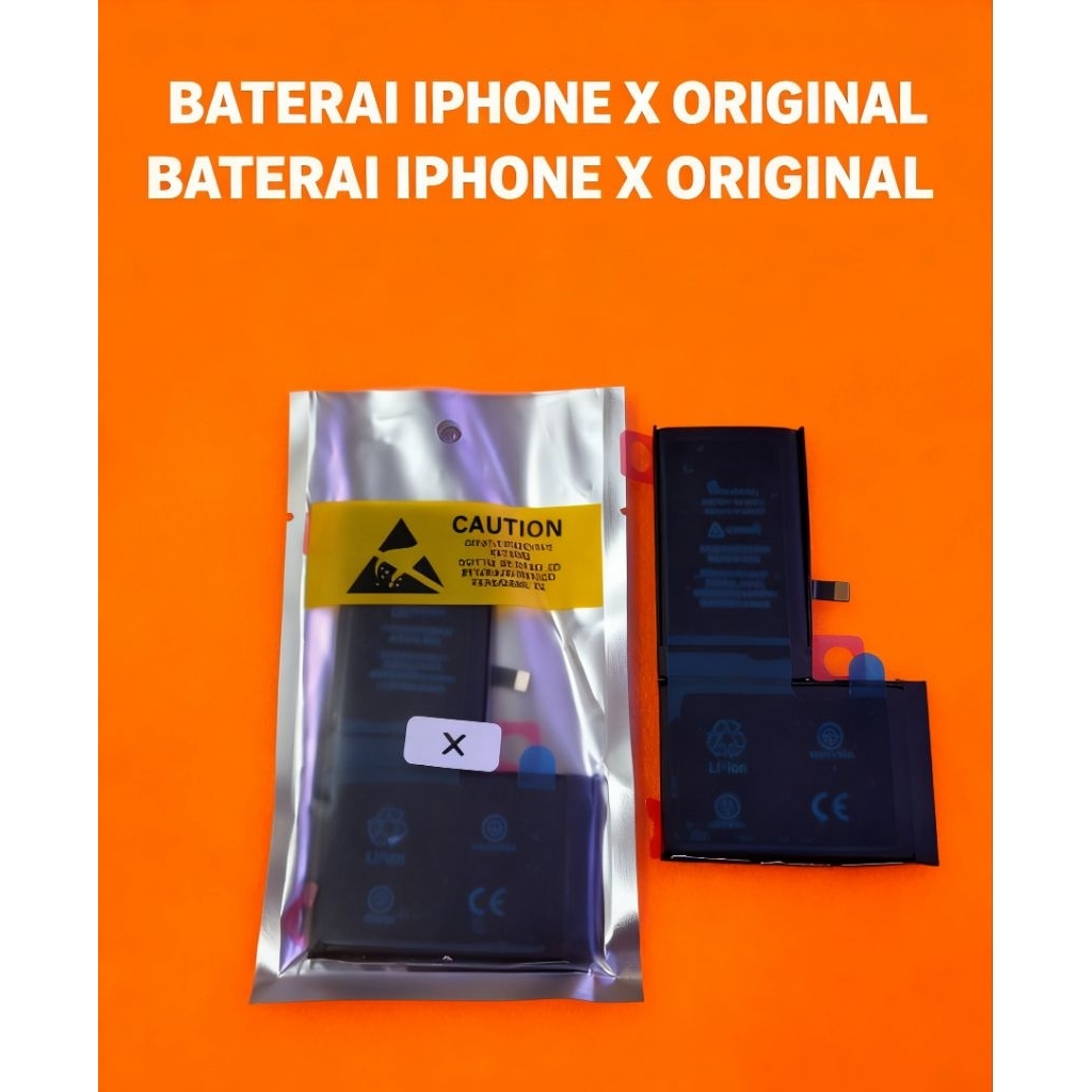BATERAI IPHONE X original
