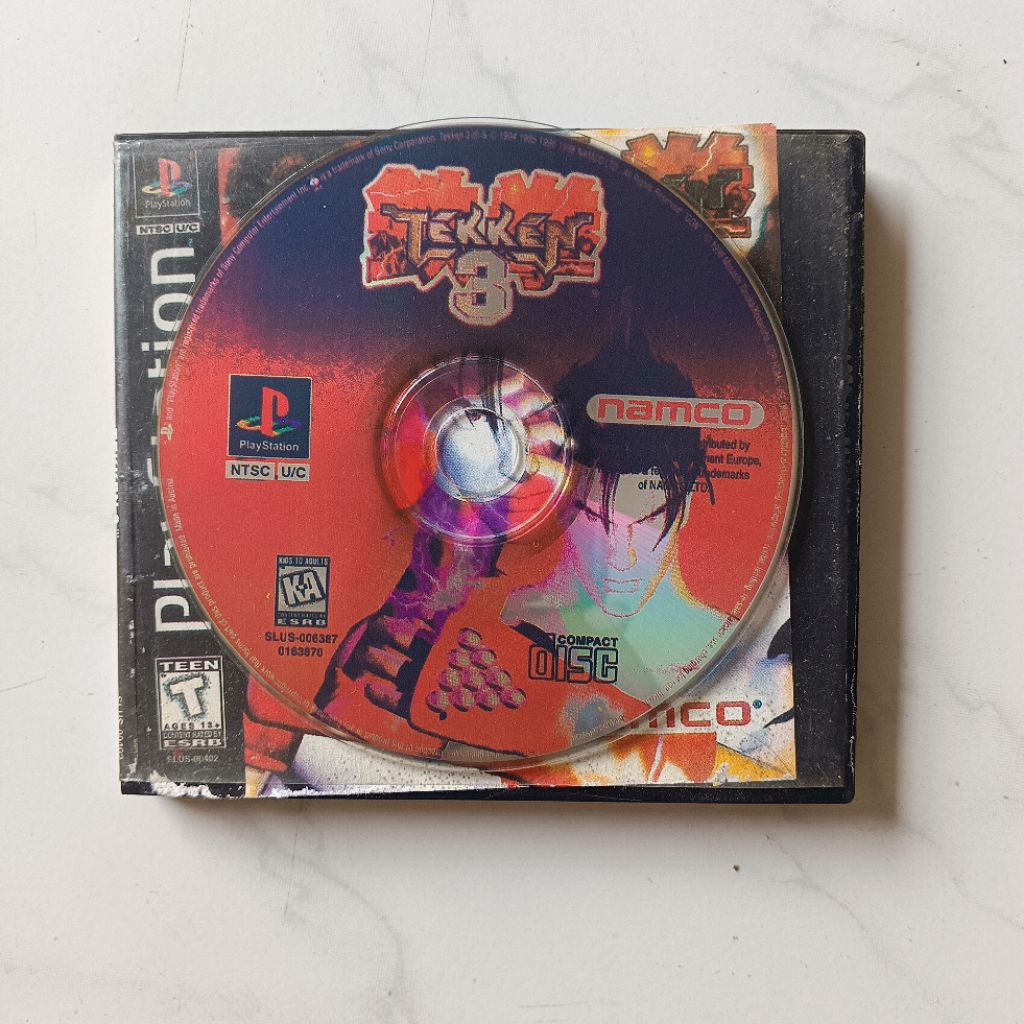 CD KOPAB PLAYSTATION PS TEKKEN 3