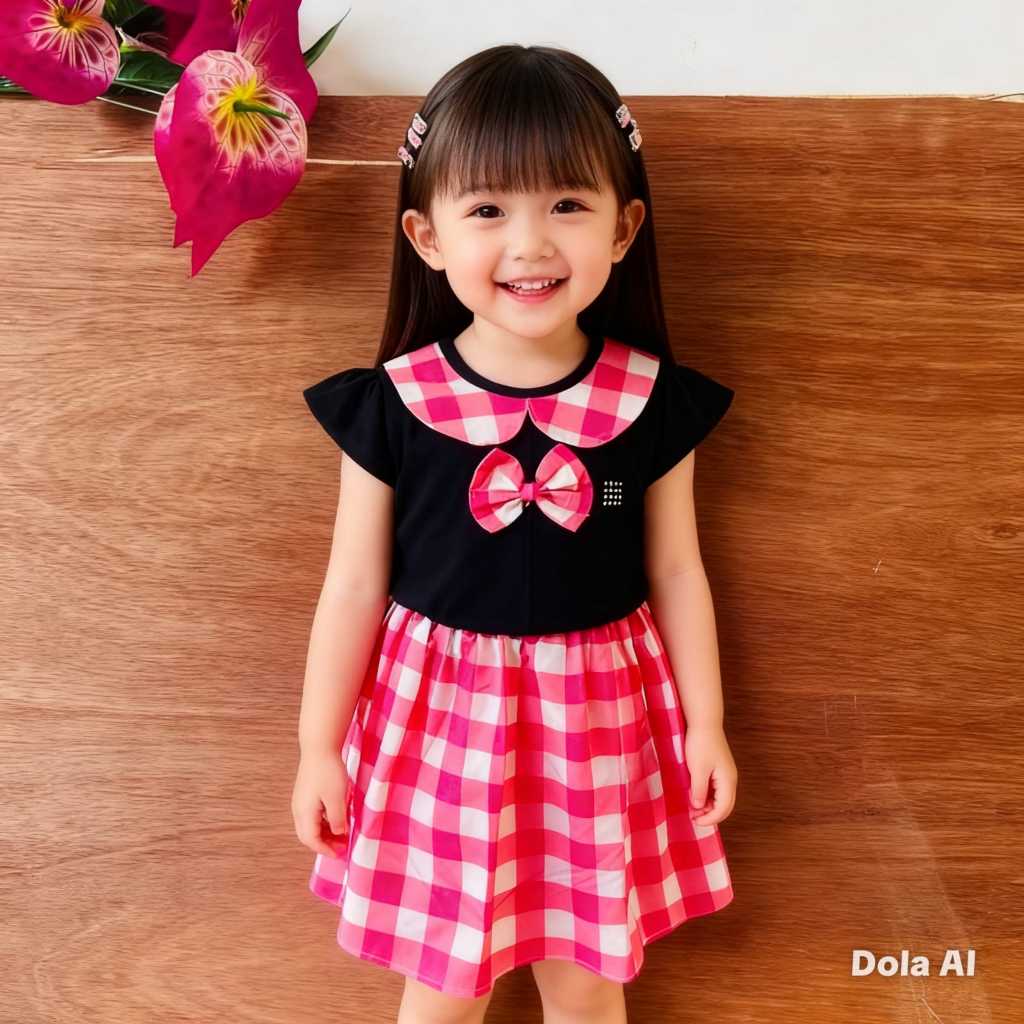Setelan Rok Anak 2 3 4 tahun baju anak perempuan cewek sailor anime japan jepang tadika mesra (setel