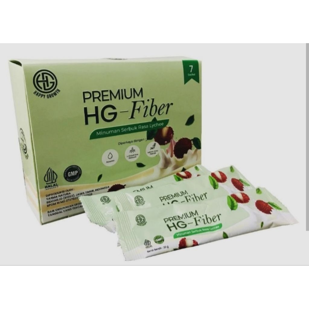 PREMIUM HG FIBER DI FORMULASUKAN PEMBERSIH USUS