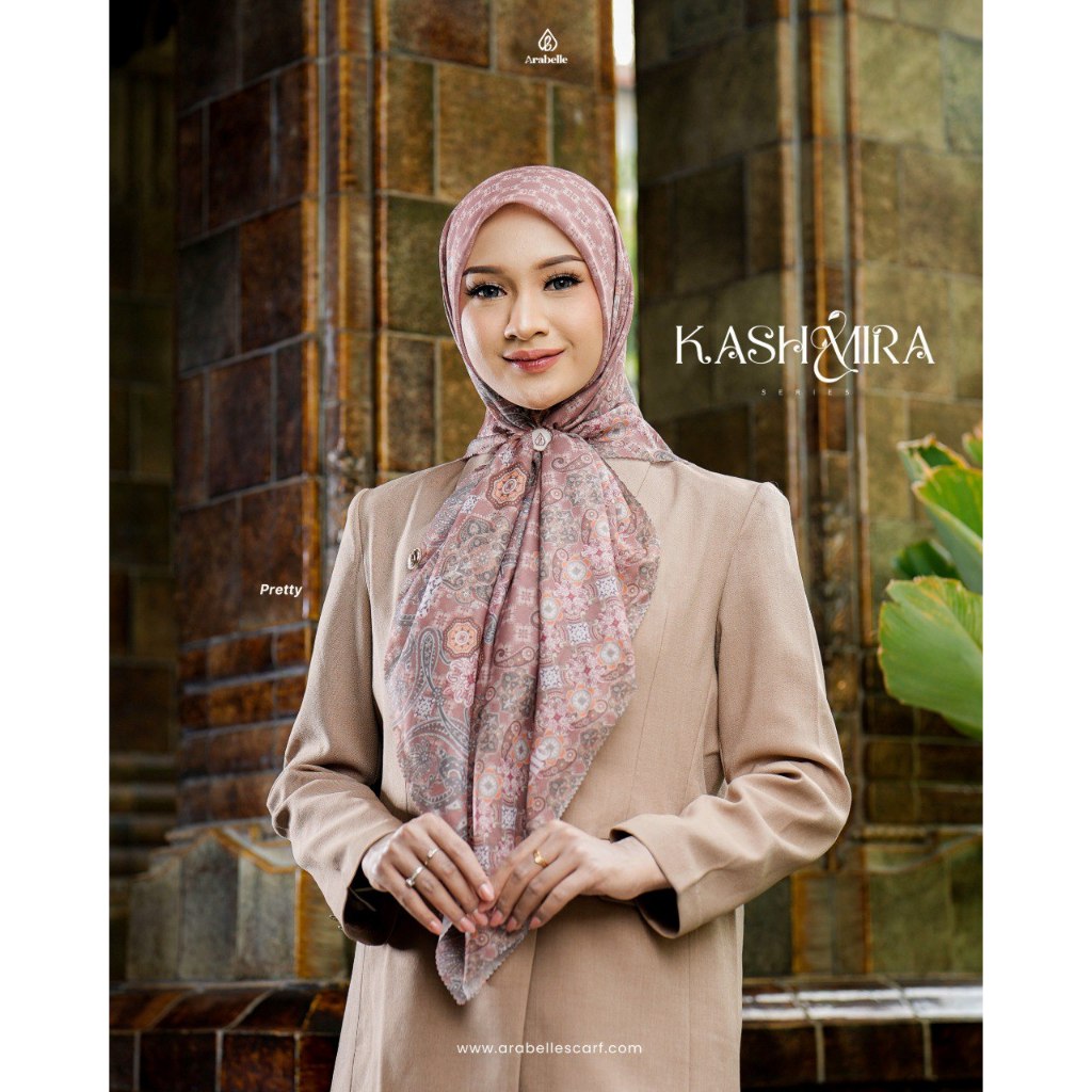 Arabelle Scarf Official/Kashmira Scarf Series/Kerudung Terbaru Arabelle