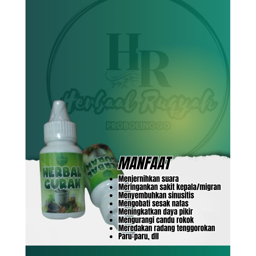 Herbal Gurah (gurah hidung)